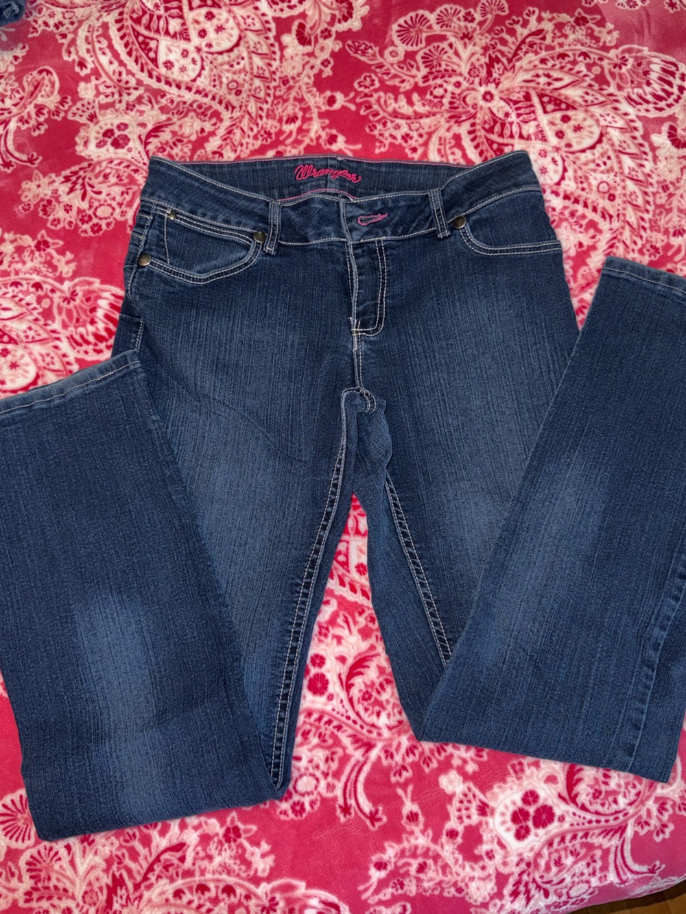 Wrangler Dark Blue Women's Boot Cut Jeans